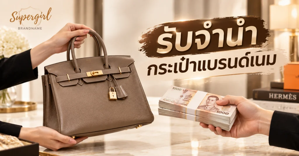 รับจำนำกระเป๋าแบรนด์เนม
