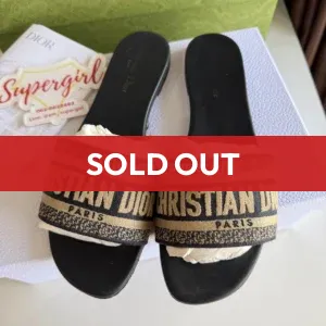 Dior Sandal Deep Blue Size40