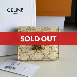 Celine trifold triomphe 2021