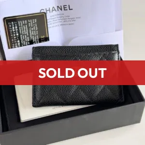 Chanel Card holder GHW hl31 ช้อปไทย