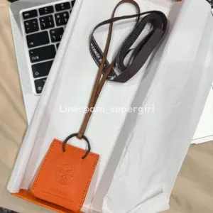 Hermes Sac Orange bag charm
