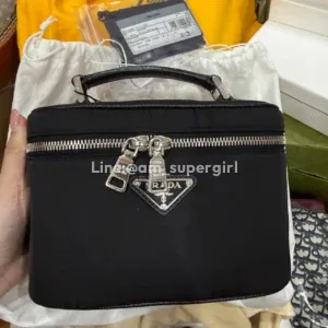 Prada nylon case tophandle (Lunch box)
