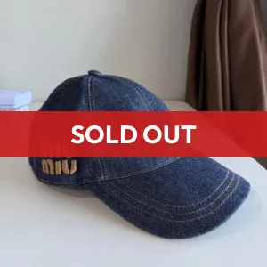 Miu Miu Cap Hat Jean Size S